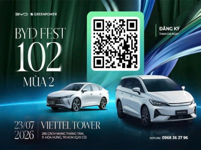 BYD FEST 102 Mùa 2: Chuyển Đổi Xanh - Sinh Lời Nhanh Cực Khủng